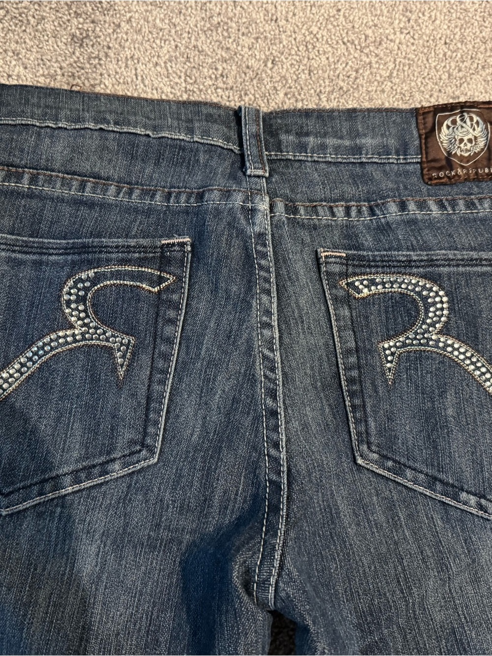 Rock & Republic Women’s Low-Rise Bootcut Jeans